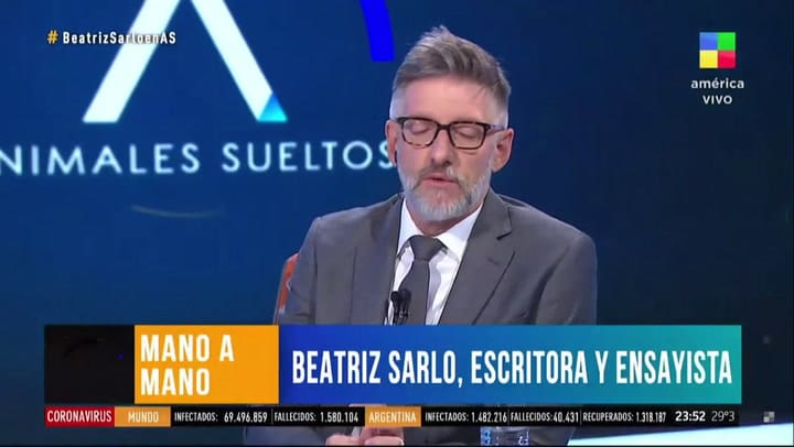 Beatriz Sarlo dio su opinión sobre la utilización del termino 'feminazi' - Fuente: América TV