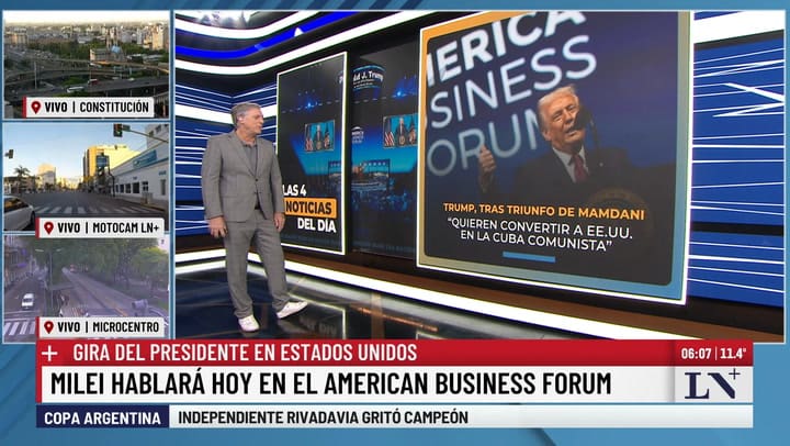 Trump, tras triunfo de Mamdani: "Quieren convertir a Estados Unidos en la Cuba comunista"