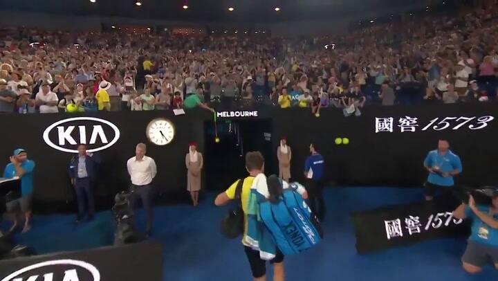 La derrota de un viejo campeón - Fuente: Australian Open