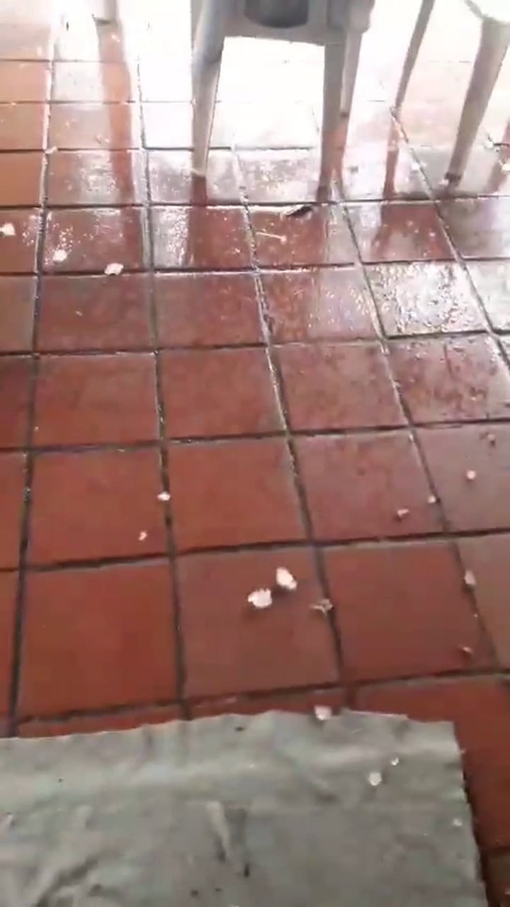 Granizo en El Pato