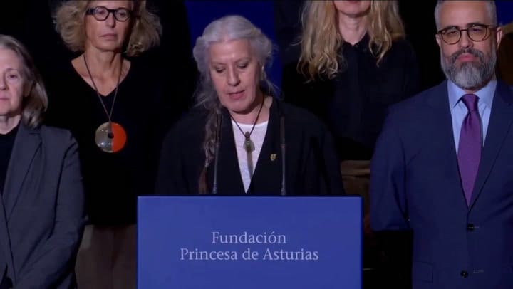 Patti Smith fue galardonada con el Premio Princesa de Asturias de las Artes
