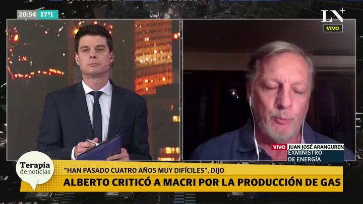 La respuesta del ex Ministro Aranguren a la crítica que hizo Alberto de la herencia energética