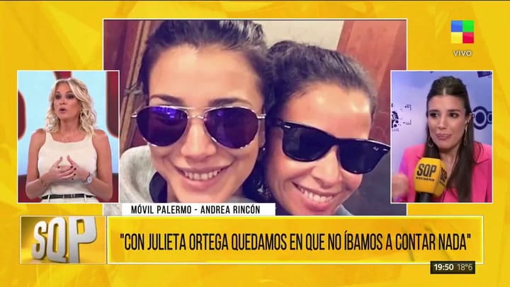 Andrea Rincón reveló varios detalles de su distanciamiento de Julieta Ortega