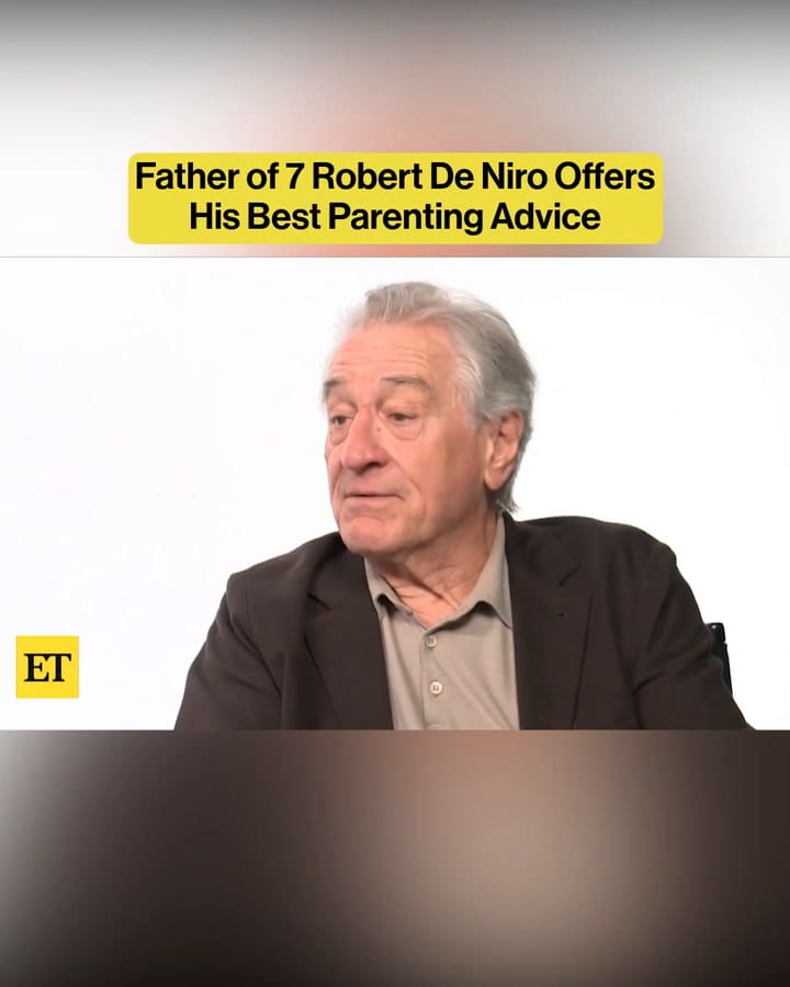 Entrevista de Robert De Niro con Entertainment Tonight sobre la paternidad