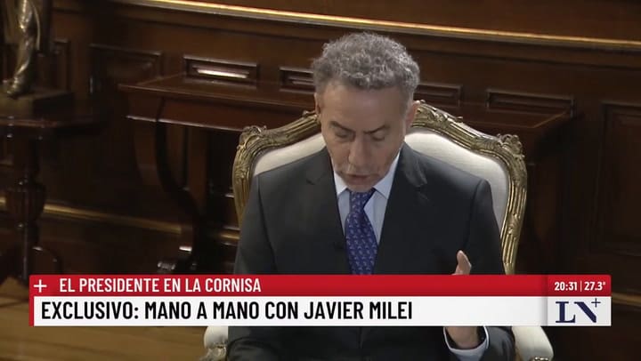 Javier Milei Trabajo 16hs Por Día