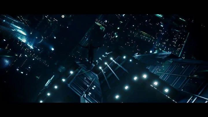 Avance de El caballero de la noche - Fuente: YouTube