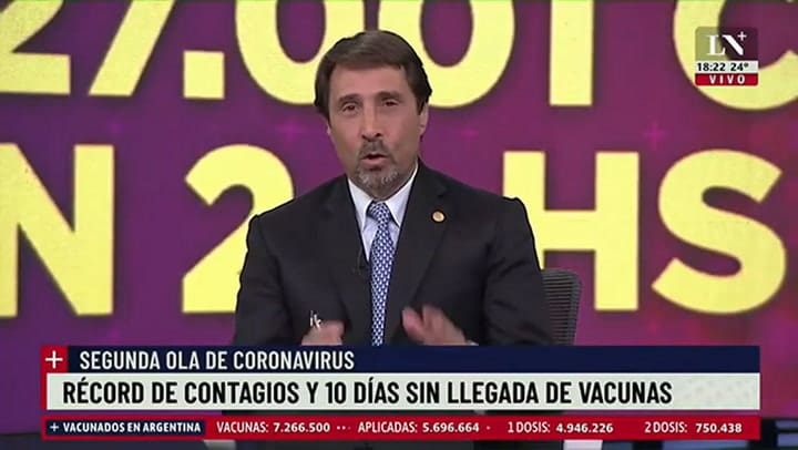 El desconcierto de Feinmann ante la intervención de un compañero: '¿Qué tiene que ver?'