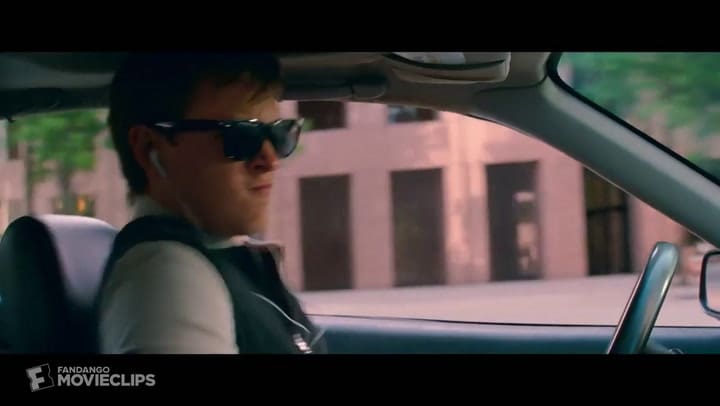 Escena de Baby Driver