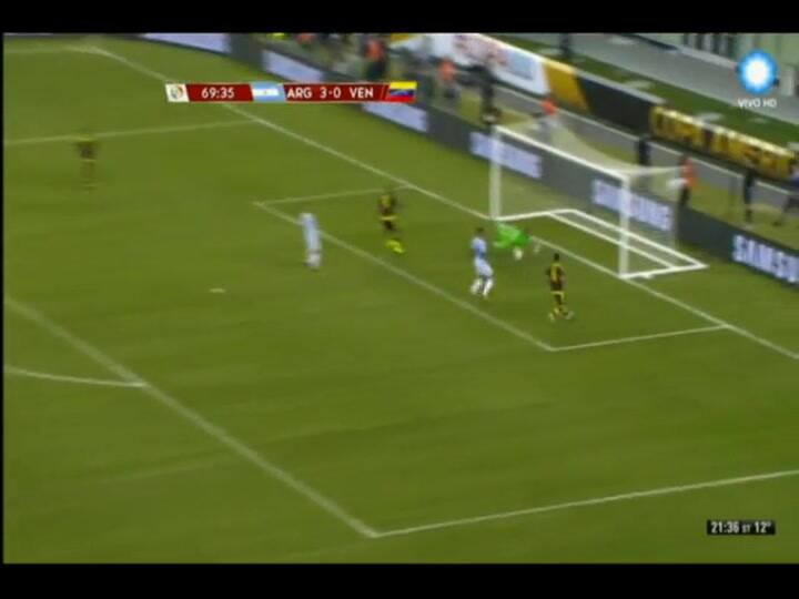 Gol de Rondon para Venezuela