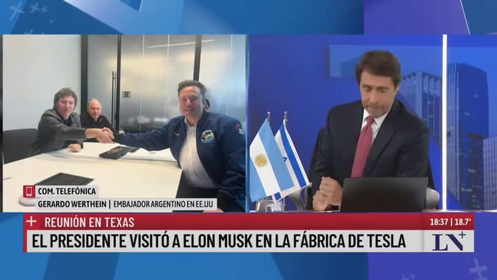 Javier Milei Se Reunió Con Elon Musk En Texas El Viaje De Hoy A Tesla Fue Maravilloso