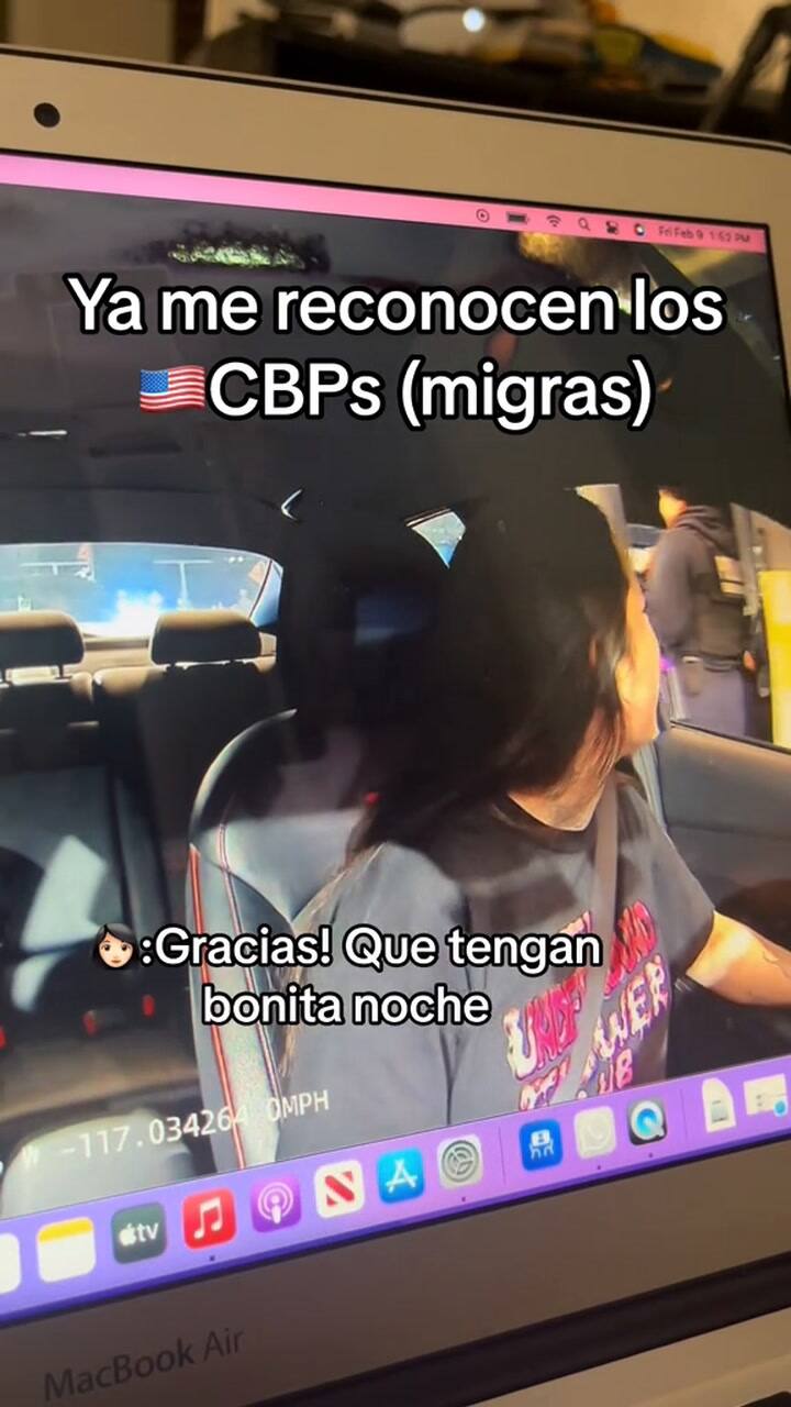 Una conductora de Uber reveló cómo pasa por la frontera sin mostrar los papeles