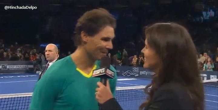 BNP Paribas Showdown 2013 - Entrevista Final - Delpo - Rafa