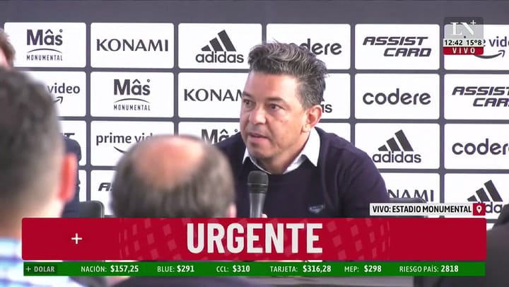 Conmoción en el mundo River: se va Marcelo Gallardo
