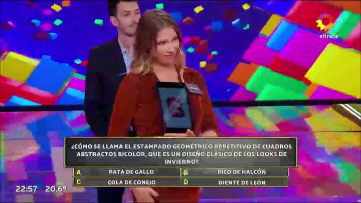 Ezequiel, ganador de Los 8 escalones de los 2 millones