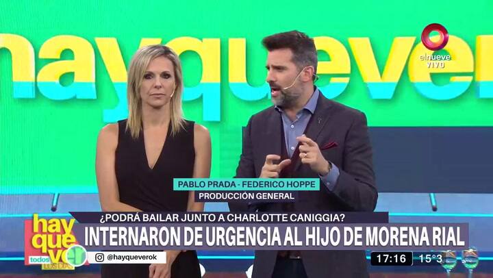 Internaron al hijo de Morena Rial - Fuente: Canal 9