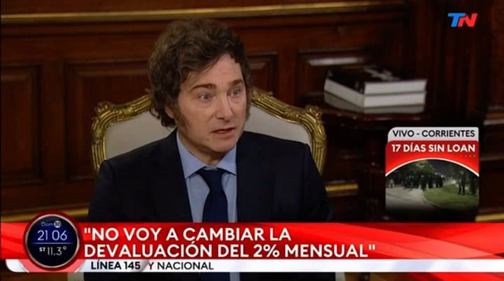 Milei criticó a López Murphy y Carlos Melconian