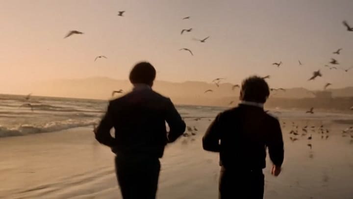 Rocky Balboa Trains With Apollo Creed Rocky Iii