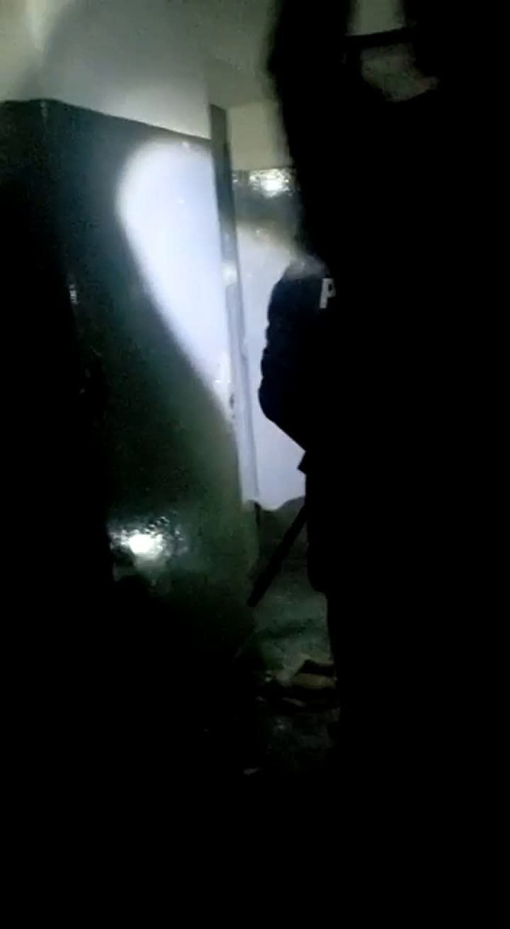 Así quedó la comisaría tras el motín