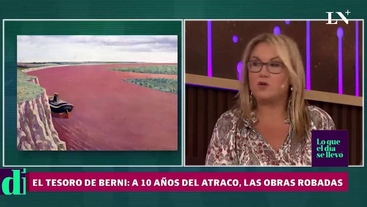 El tesoro de Berni: a 10 años del atraco, las obras robadas