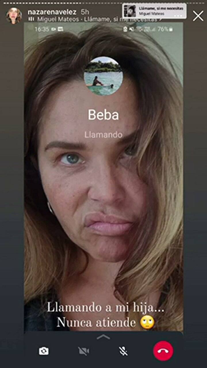 El reproche de Nazarena Vélez a Barbie