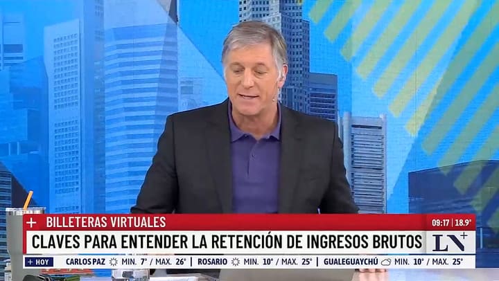 Billeteras virtuales: claves para entender la retencion de ingresos brutos