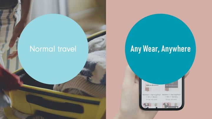 ¿Cómo funciona el servicio de alquiler de ropa durante los viajes?