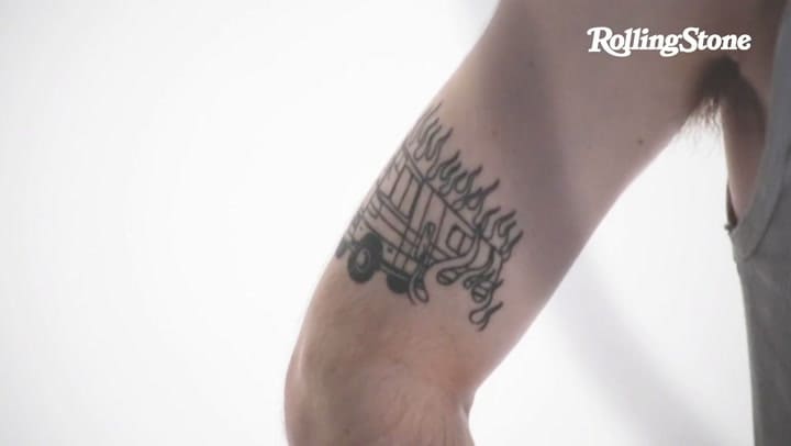 WOS en la producción para la tapa de la revista Rolling Stone Argentina