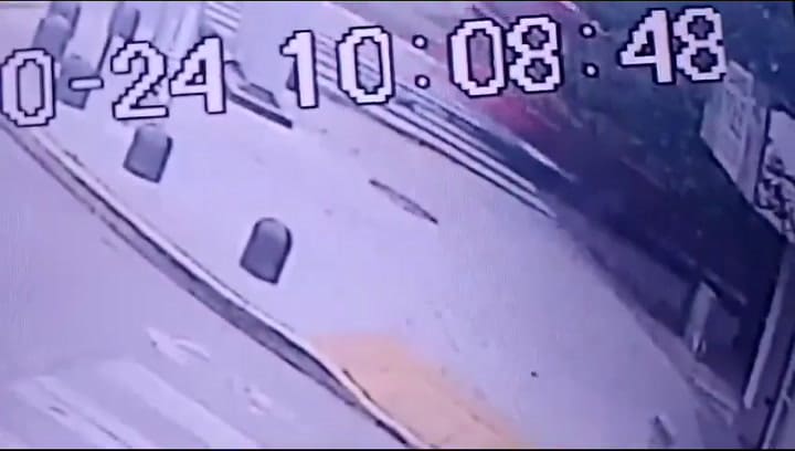 Choque jubilada Villa Madero 1