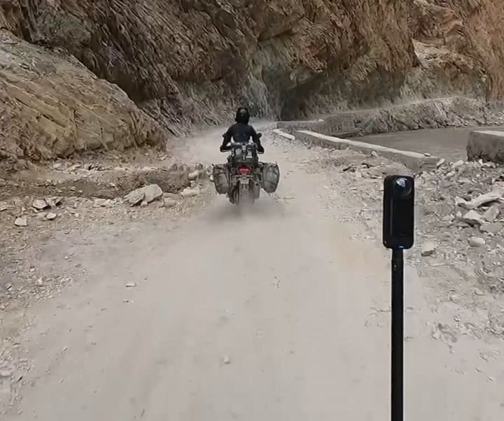 La influencer que fue agredida en India