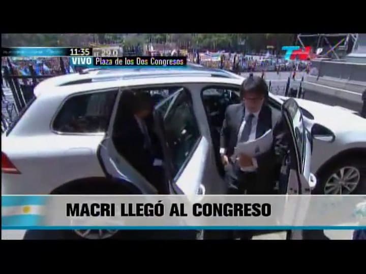 Minuto a minuto: Mauricio Macri ya es el presidente de la Nación y se dirige a la Casa Rosada