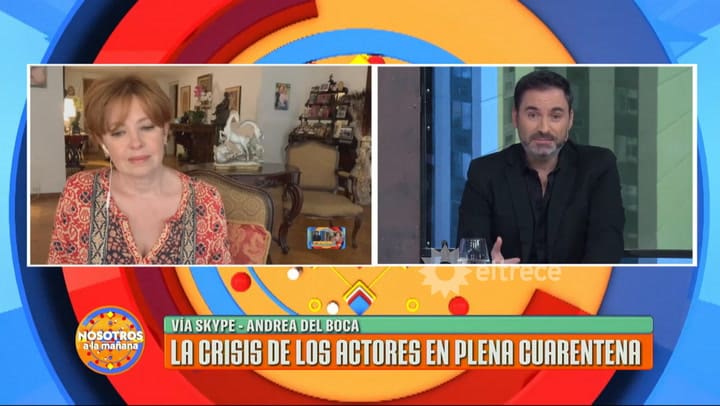 Andrea del Boca recordó a Gustavo Guillén