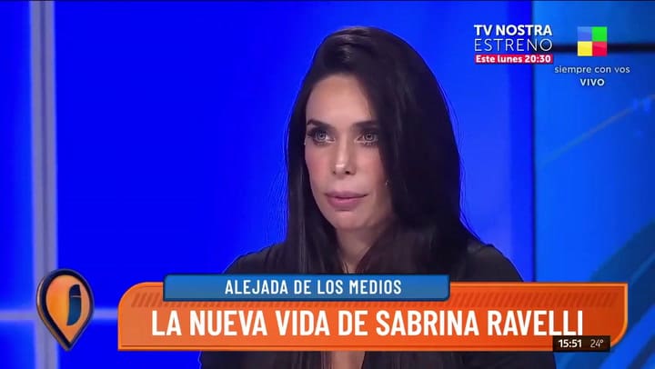 Sabrina Ravelli habló de una complicación en su embarazo - Fuente: América TV
