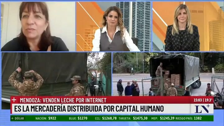 El Conin Denunció La Venta Por Internet De La Leche Que Entregó; Gabriel Sabio, Dir. Médica Conin