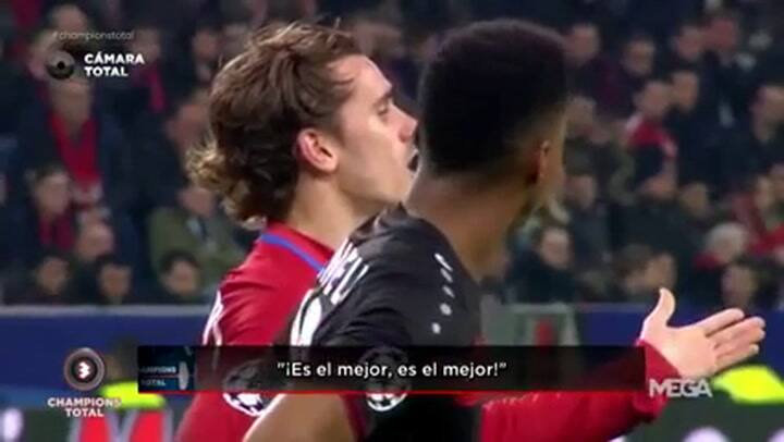 Antoine Griezmann cuestionó a Diego Simeone por un cambio en pleno partido