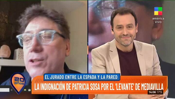 Oscar Mediavilla habló de todo en Intrusos - Fuente: América