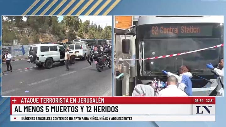 Atentado en Jerusalen