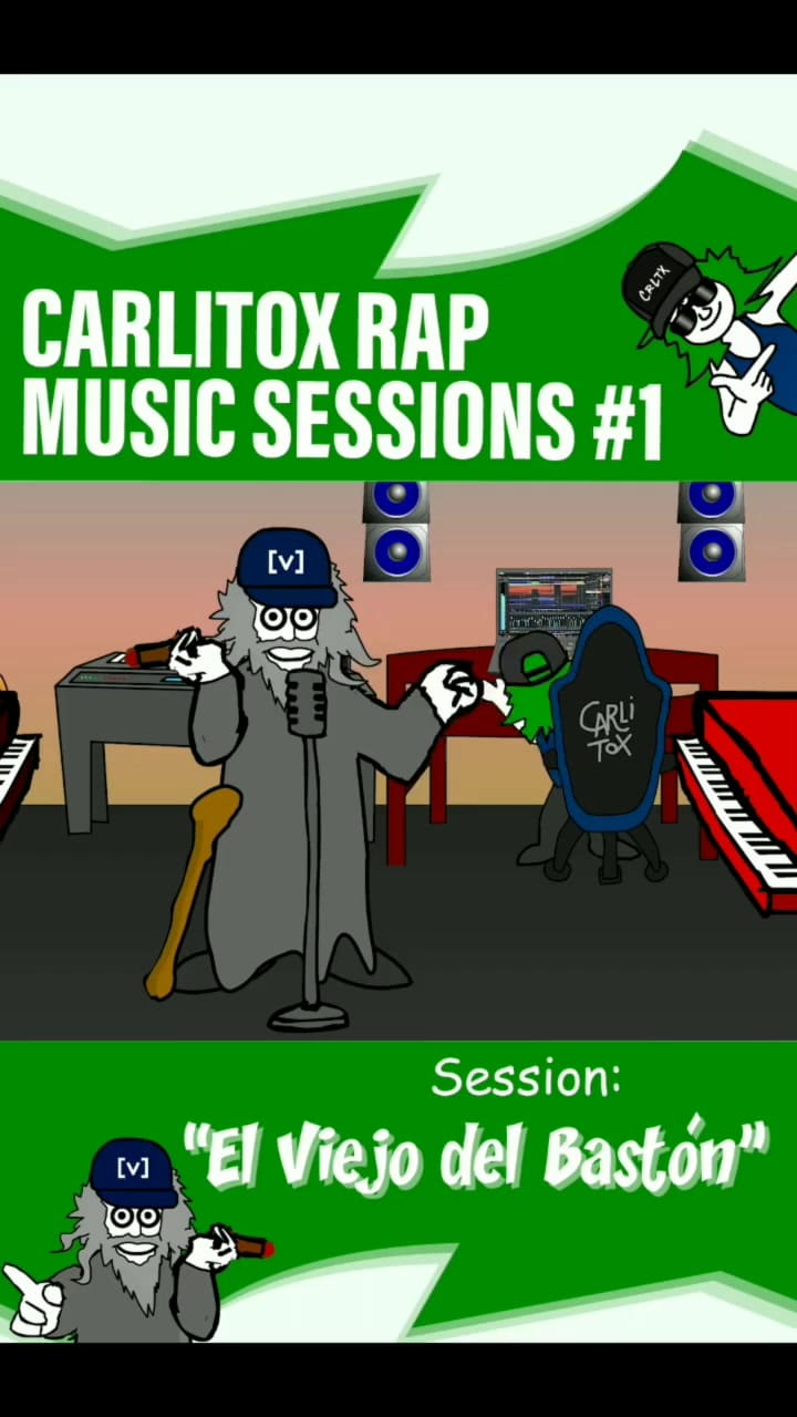 Alejo y Valentina - 'Carlitox Rap Music Sessions #1: El Viejo Del Bastón' (2022)