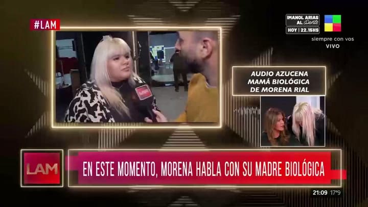 La mamá biológica de Morena Rial contó toda su verdad por primera vez y se quebró: “Fue horrible para mí”