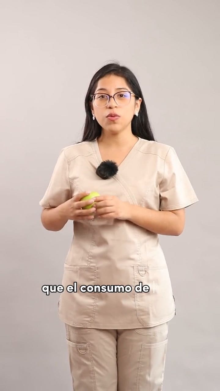 comer manzanas es recomendado por médicos
