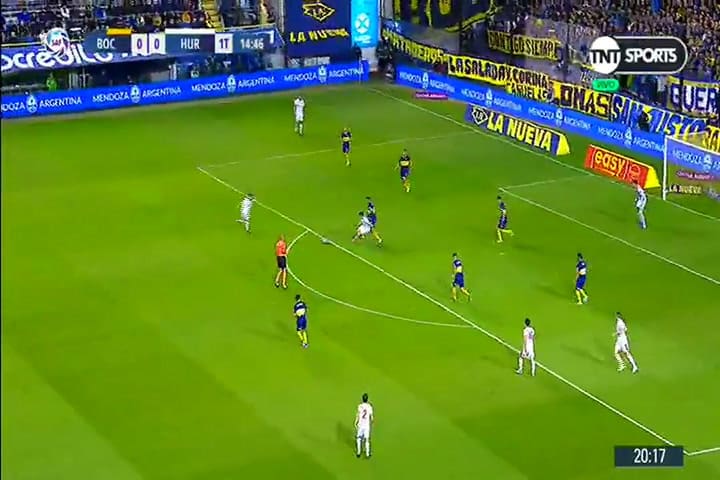 El remate que le tapa a Gómez