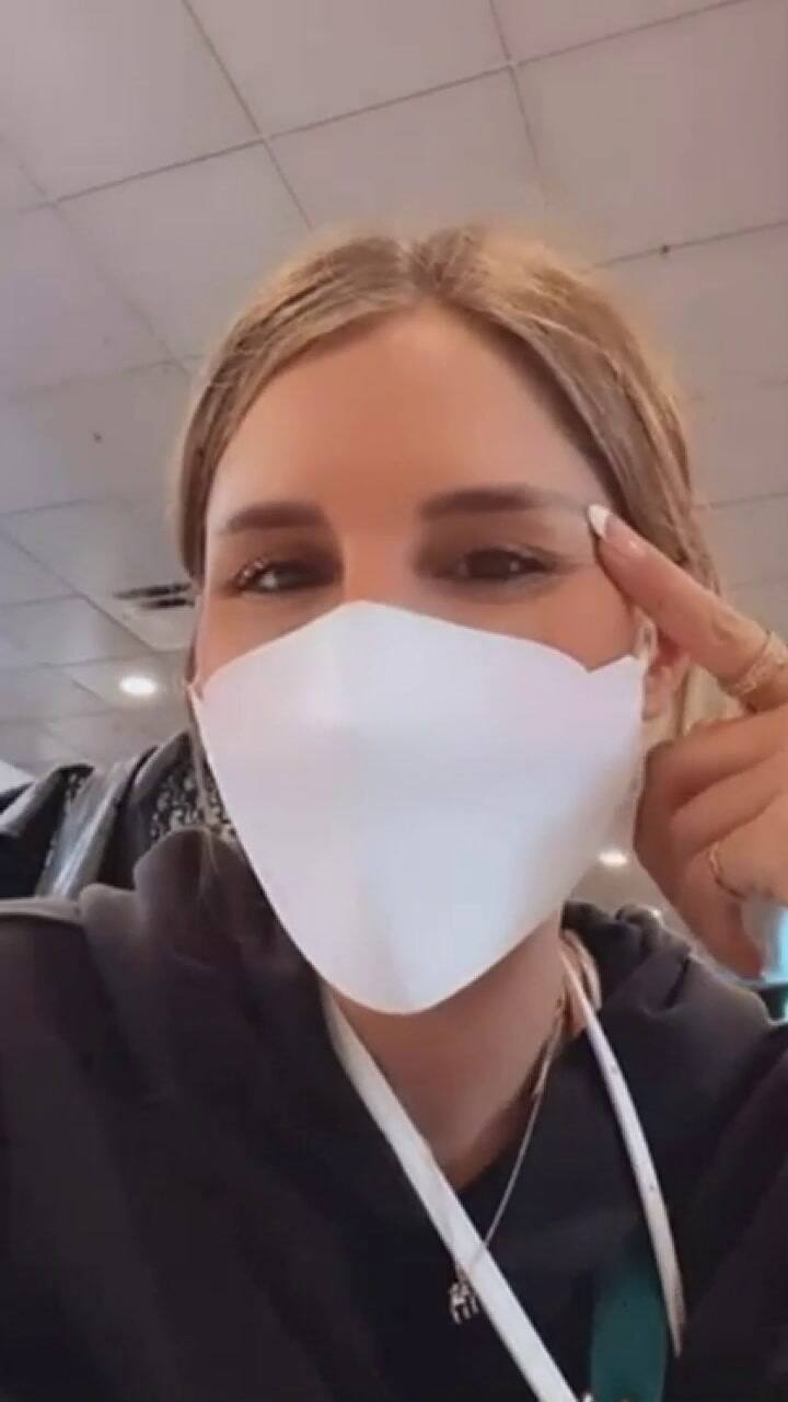 El enojo de Mica Tinelli por tener que hisoparse al llegar de Miami