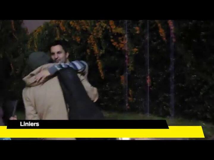 El backstage de Kevin Johansen y Liniers