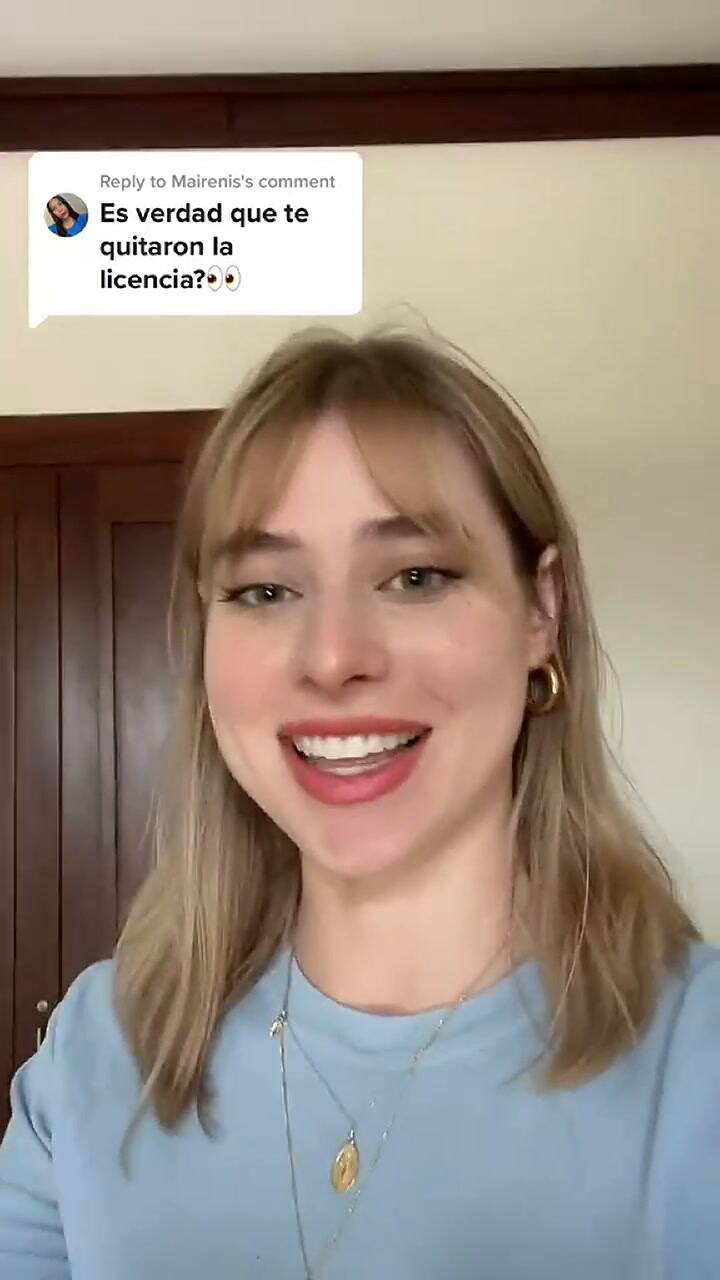 La joven aclaró las dudas respecto a la polémica en su cuenta de TikTok