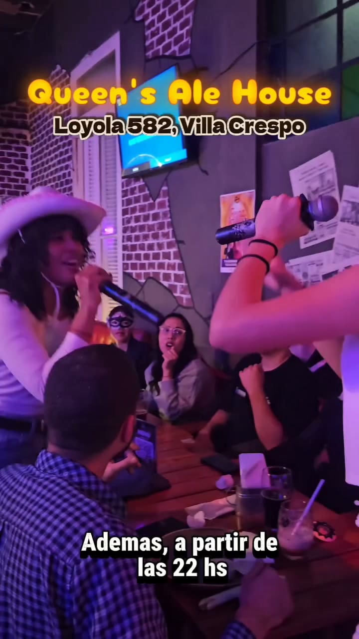 Queen's Ale House es un bar multicultural ubicado en Villa Crespo