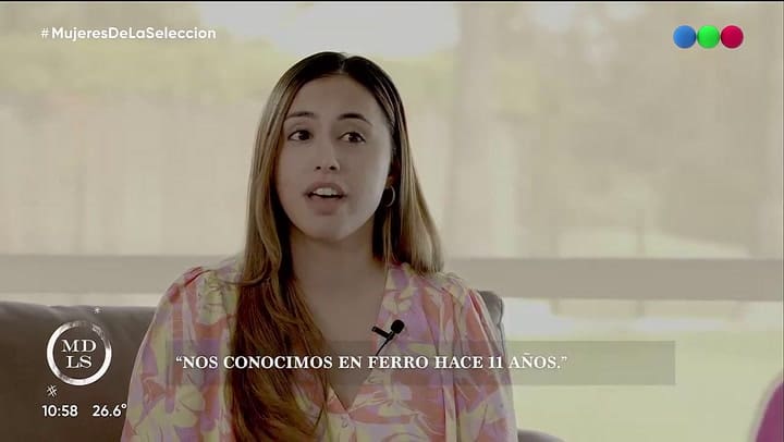 Julia Silva cuenta cómo empezó su historia de amor con Marcos 'Huevo' Acuña