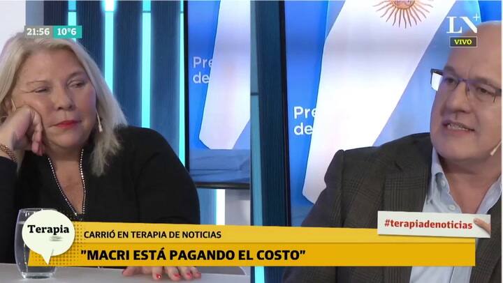 Que dijo Lilita Carrió sobre su situación amorosa