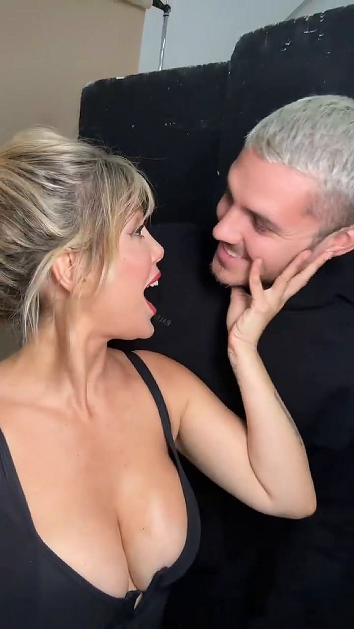 El divertido video que protagonizó Wanda Nara y Mauro Icardi en TikTok