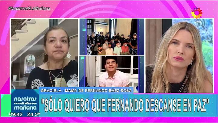 Graciela reveló que le dijo a los imputados