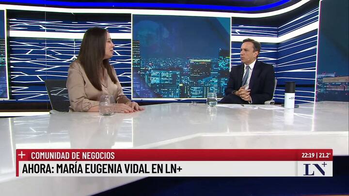 María Eugenia Vidal Bullrich Habla Sintiéndose Más Parte De Lla Que Del Pro