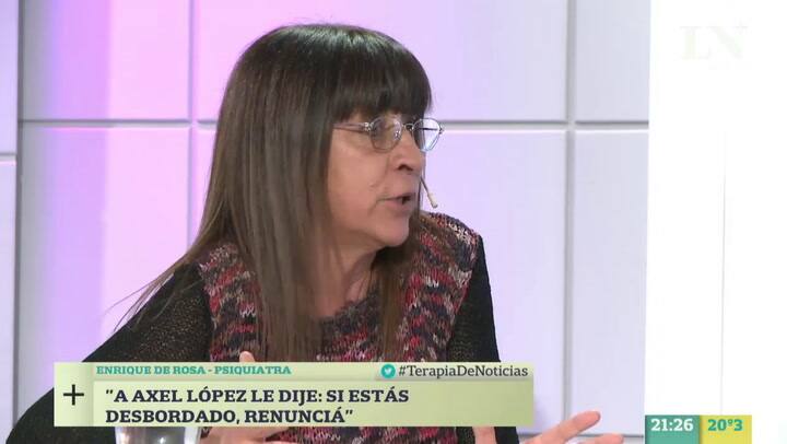 Diana Conti: 'Zaffaroni me va a matar pero yo creo que hay que privilegiar la defensa social'